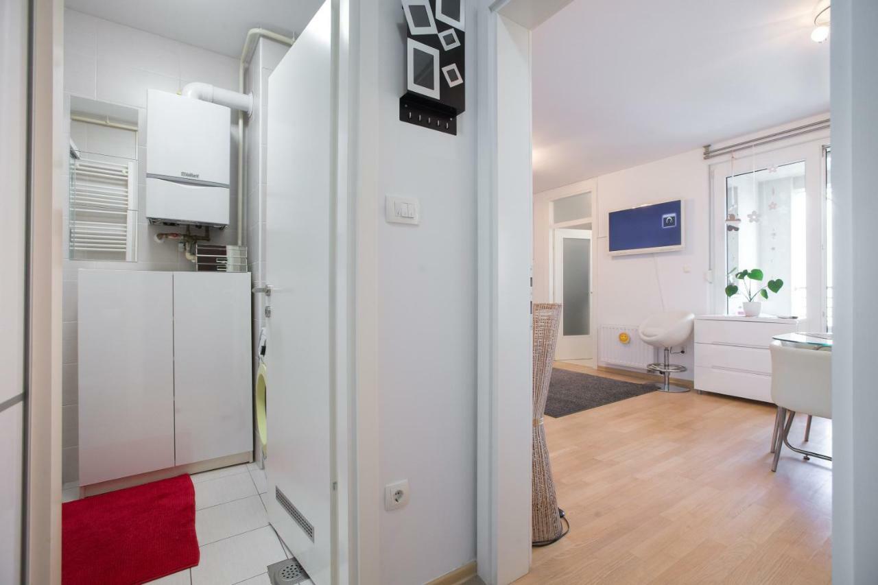 Cozy & Modern Studio With Balcony Zagabria Esterno foto